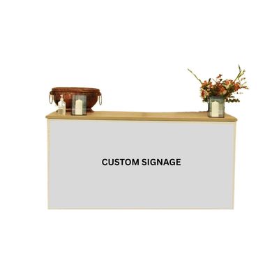 Custom Bar Signage with Bar Custom Bar Signage with Bar