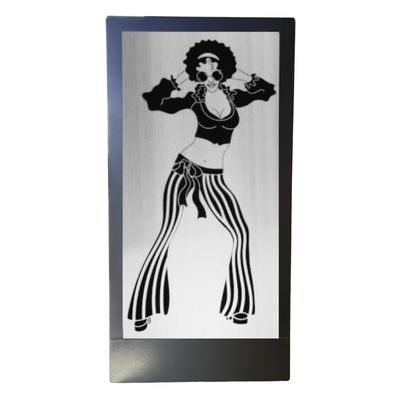 Light box - coreflute; Disco Diva