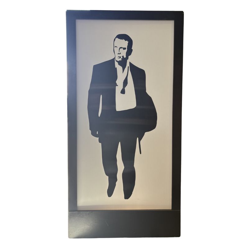 Light box - coreflute; Daniel Craig
