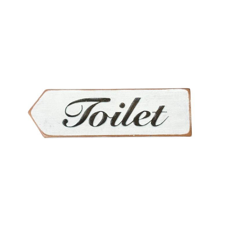 Toilet Sign (left & right)