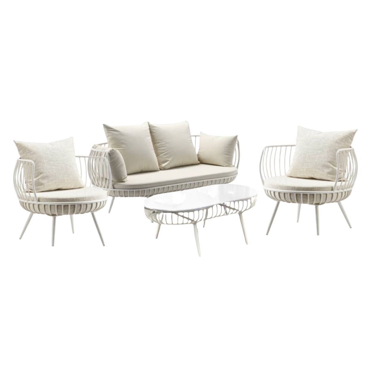 Sofa Setting Package, white