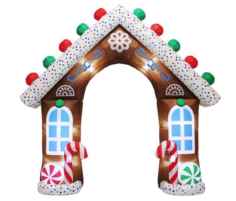 Inflatable - Xmas gingerbread arch 2.7mH