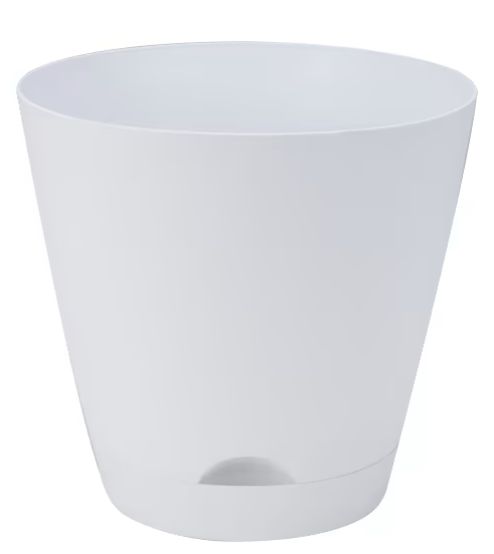 Pot; white tapered (33cmH)