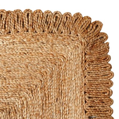 Rug; natural jute - 2.3m x 1.6m