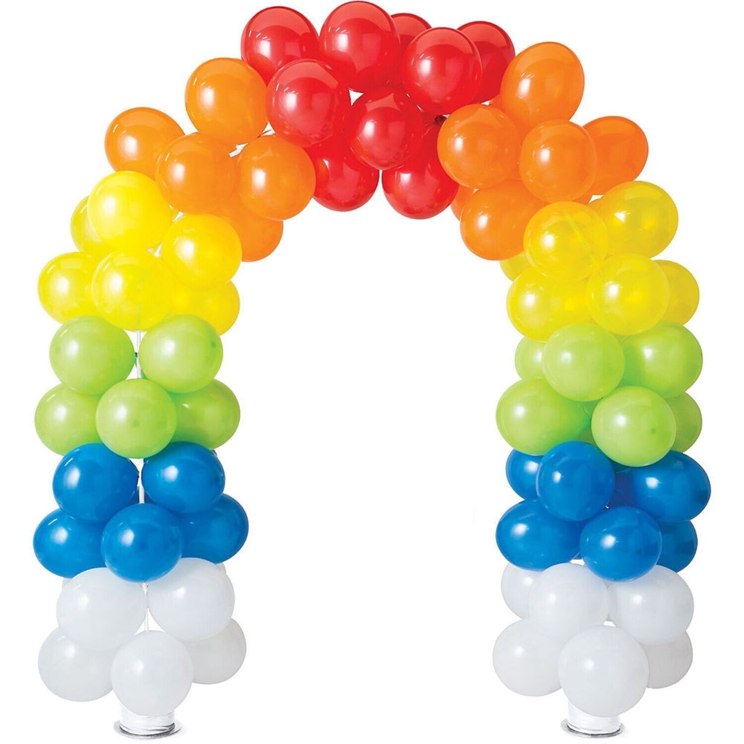 Balloon arch (standard 12" balloons) - any colour