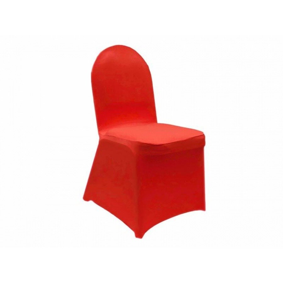 Chair cover - lycra - red