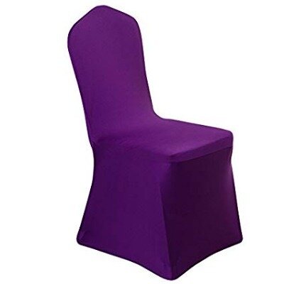 Chair cover - lycra - purple