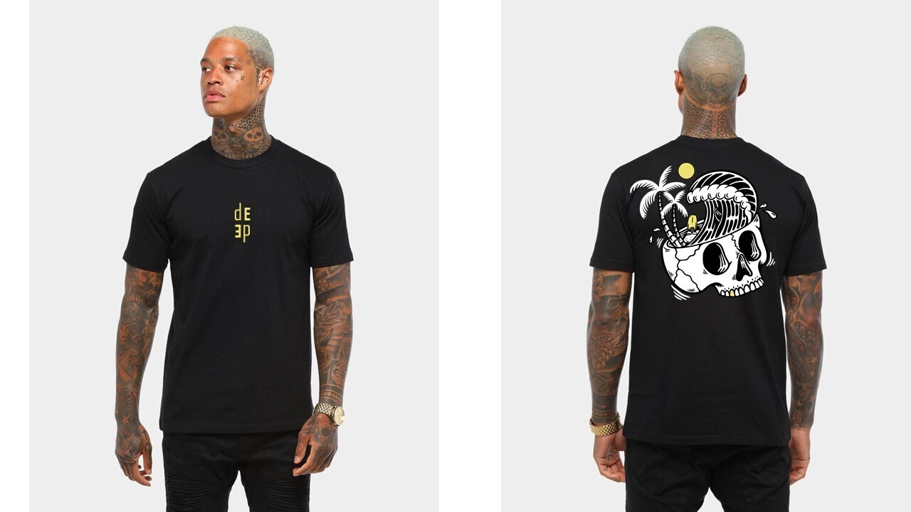 Black Skull T Shirt