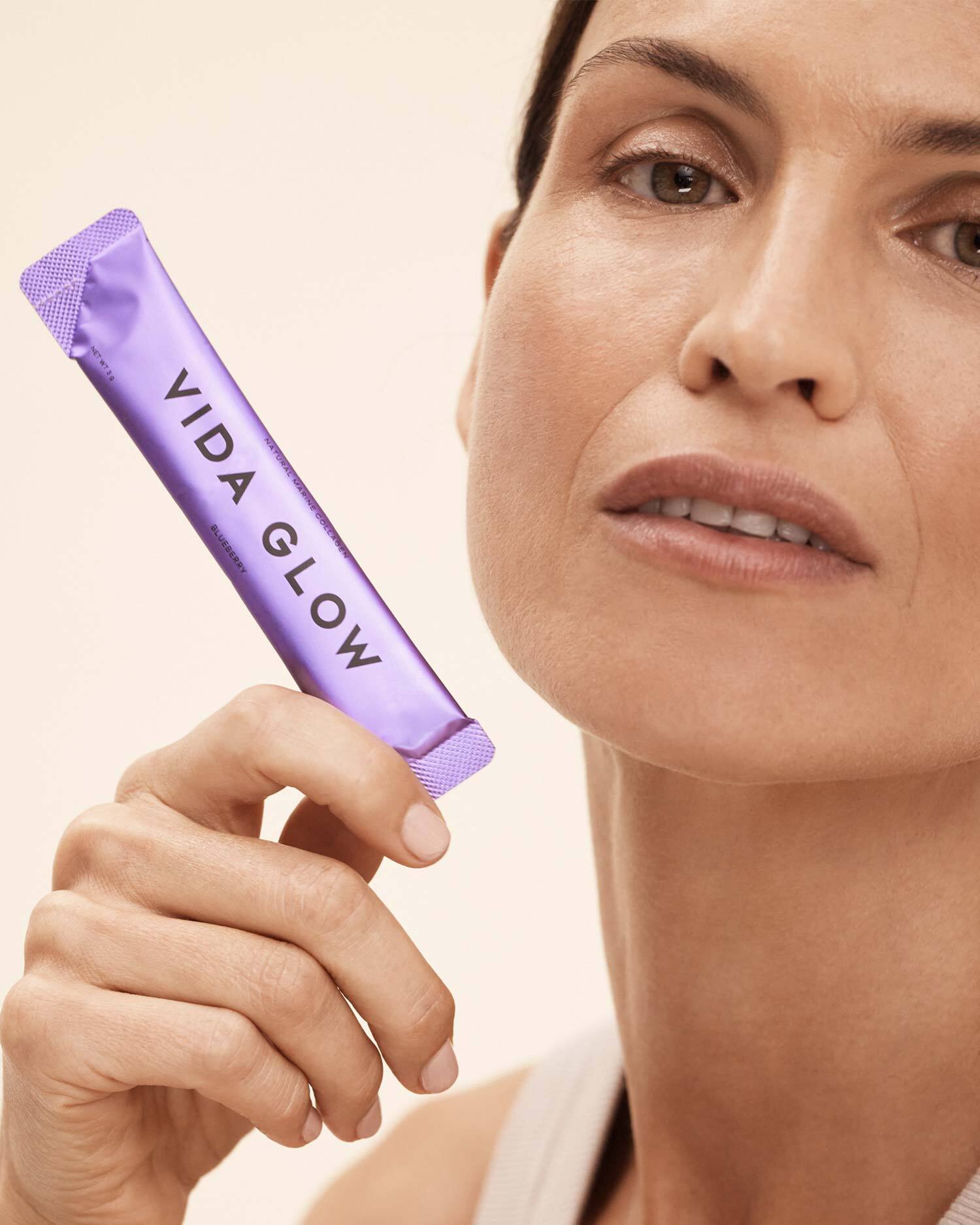 NATURAL MARINE COLLAGEN SACHETS BLUEBERRY