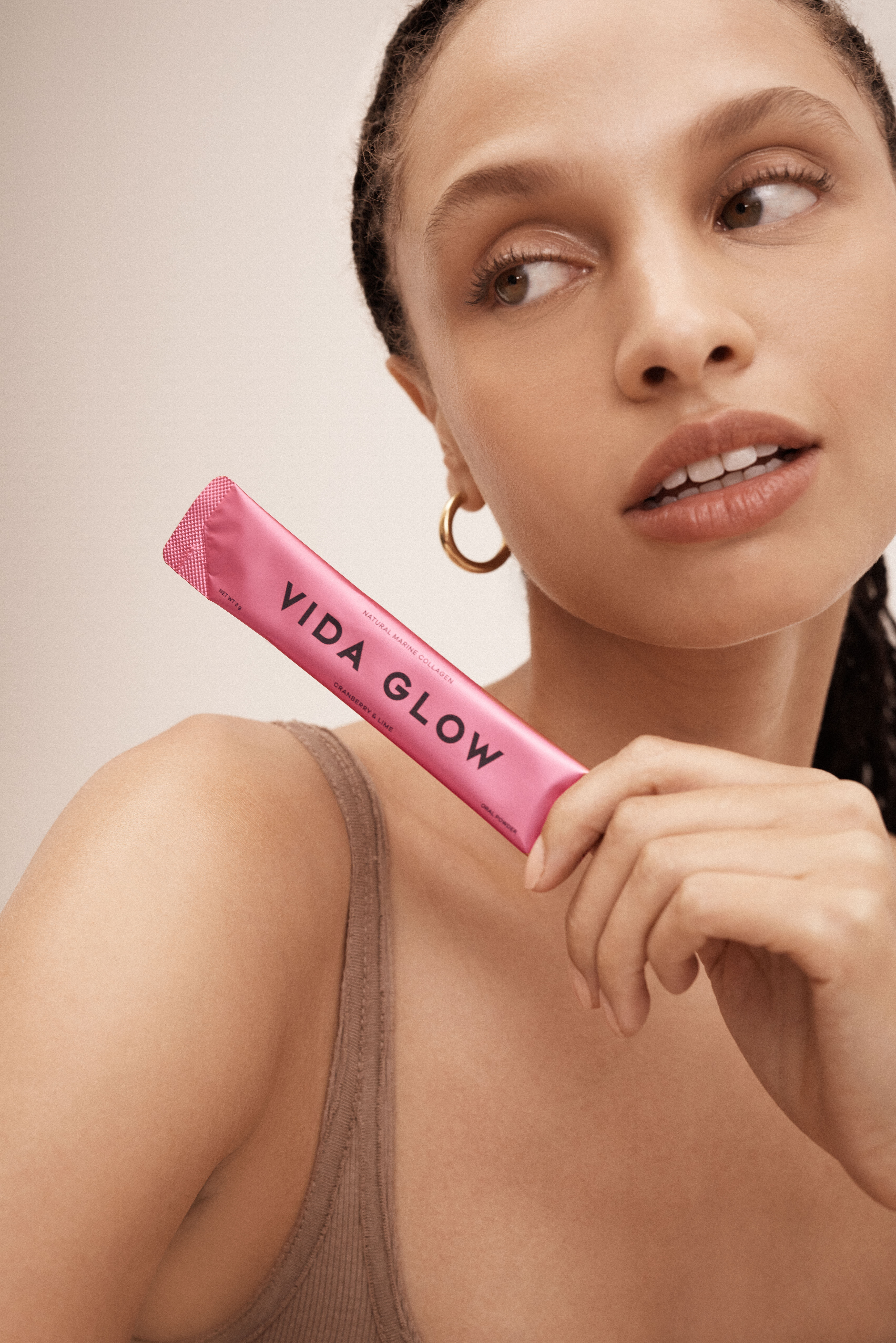 NATURAL MARINE COLLAGEN SACHETS CRANBERRY AND LIME