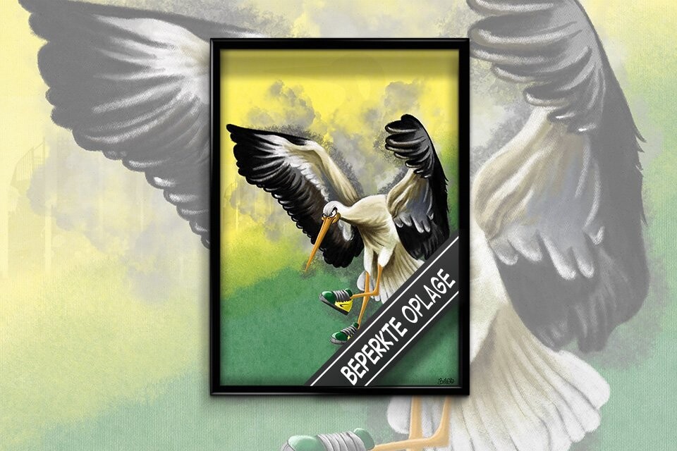Storky Fly Poster