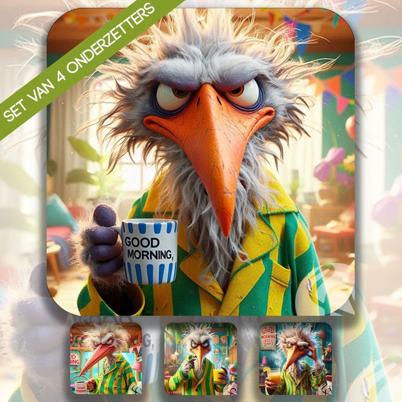 Onderzetters Stork Fun