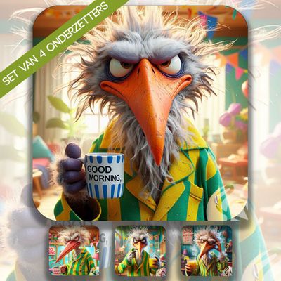 Onderzetters Stork Fun