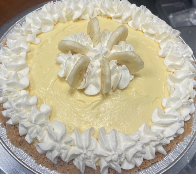 Banana Cream Pie(In town delivery only)