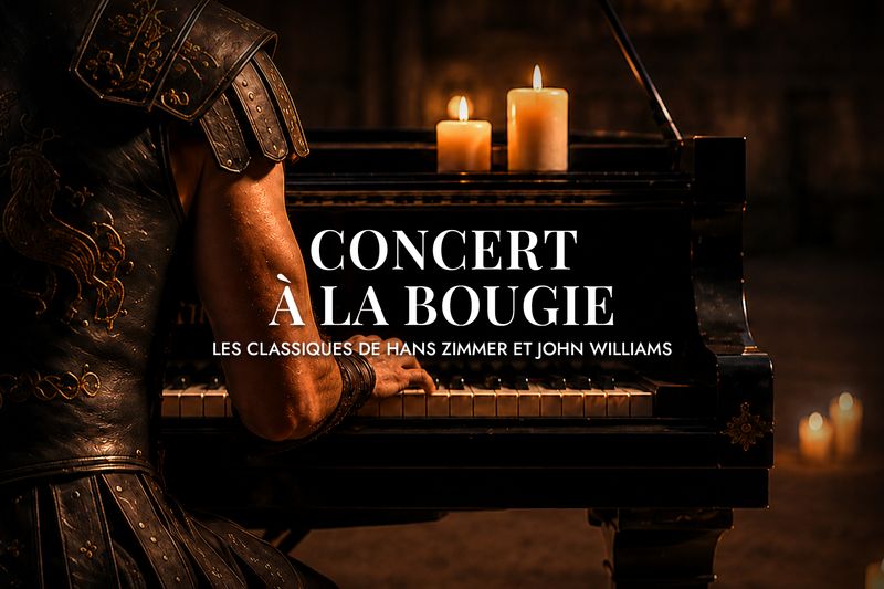 Concert à la Bougie - Le Grand Retour des Classiques de Hans Zimmer et John Williams - Jeudi 17 septembre 2026