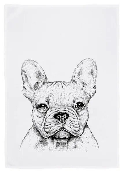 Geschirrtuch Bulldogge