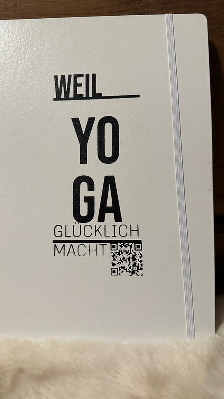 Yoga Schreibblock