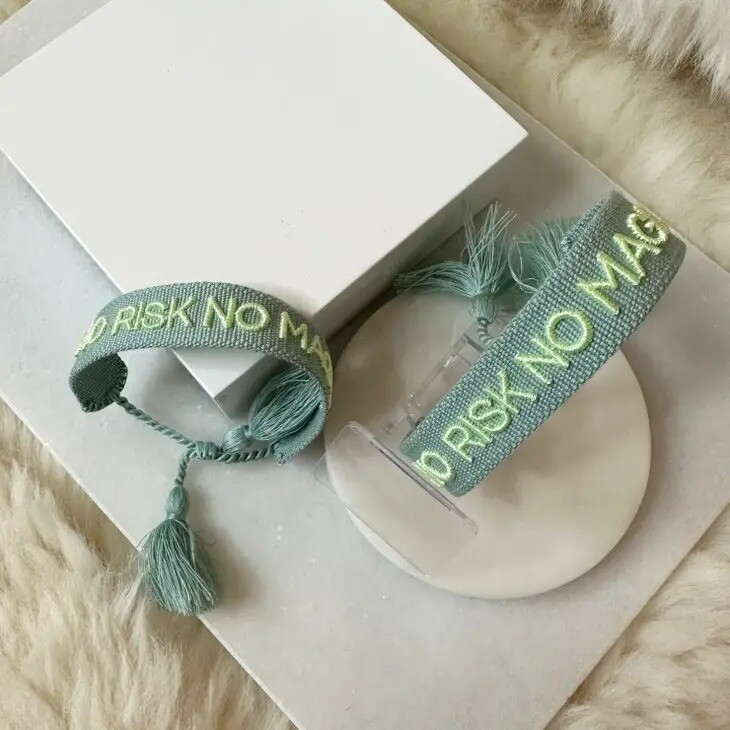 Statement Armband No risk no magic