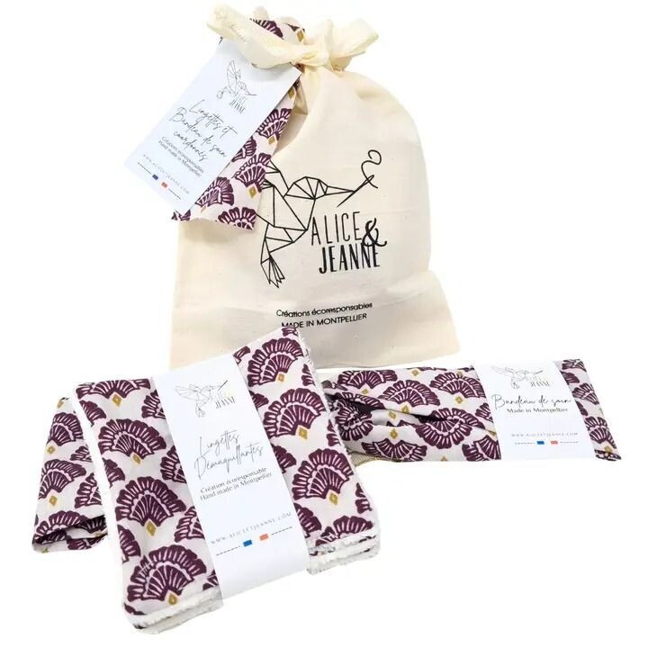 Alba Wipes Geschenkbeutel mit Stirnband