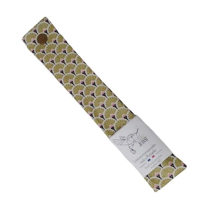 Gold Gatsby Zahnbürstenbeutel