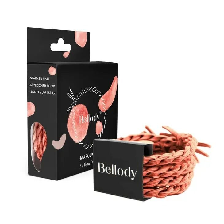 Haargummis - Bellody® 4 Stück