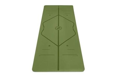 Liforme Yogamatte dunkelgrün