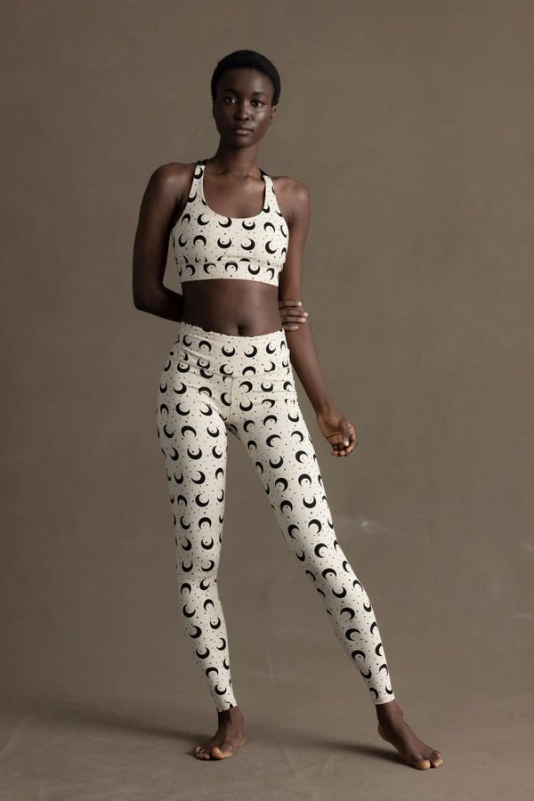 Hey Honey Surf Style Leggins Moon French Oak