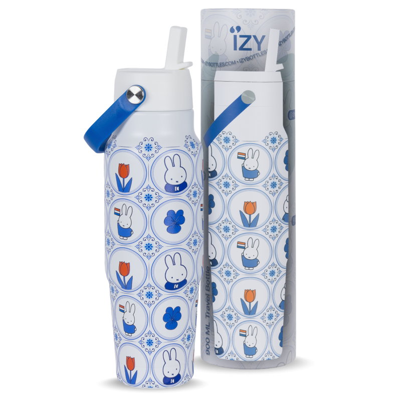 IZY Bottle 900ml x Miffy - Tiles