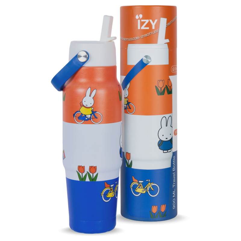 IZY Bottle 900ml x Miffy - Flag IZY Bottle 900ml x Miffy - Flag