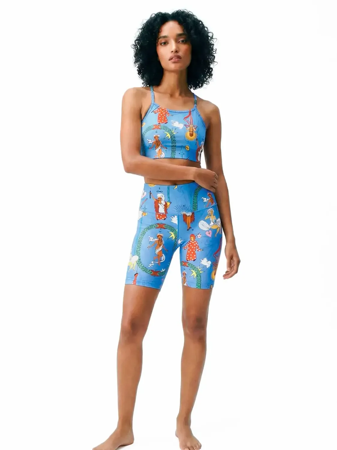 PIXIE'S TAROT YOGA-SHORTS - SPORTBEKLEIDUNG - BAMBUS & BAUMWOLLE