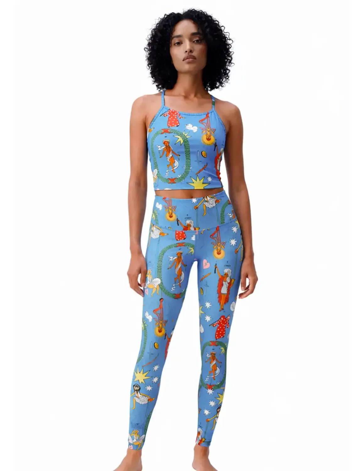 PIXIE'S TAROT YOGA-LEGGINGS - BAMBUS(L)