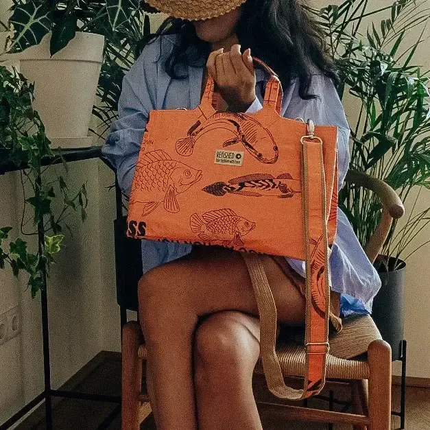 ISOLDE BAG | Nachhaltige Handtasche in orange