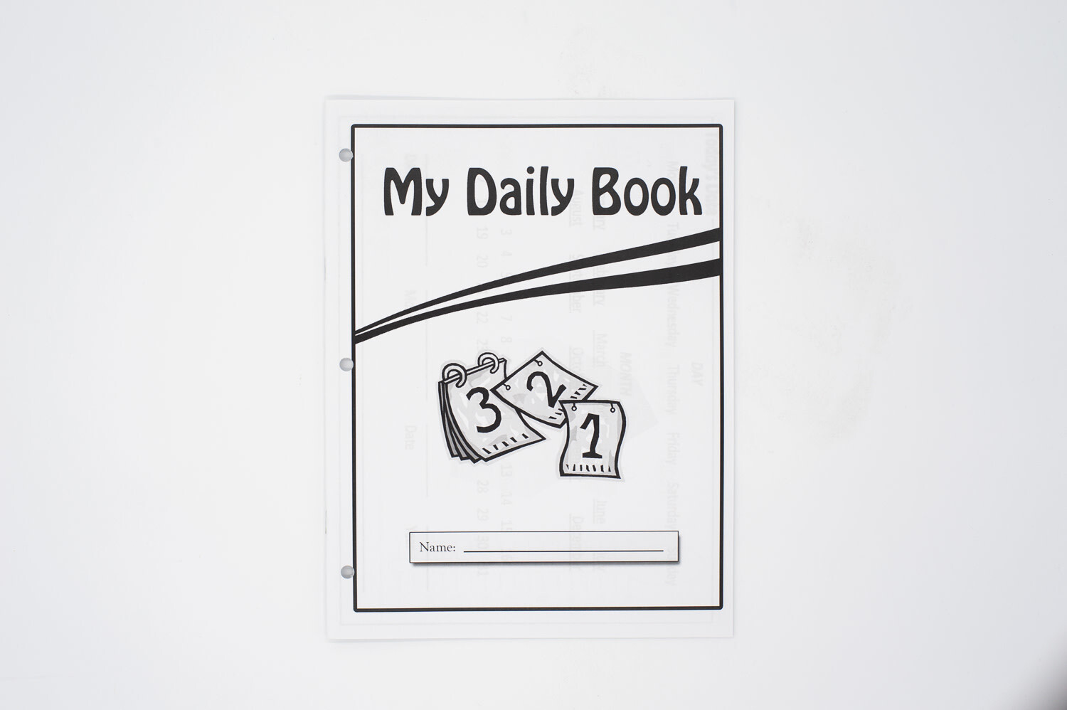 My Daily Book – 120 Pages Landscape