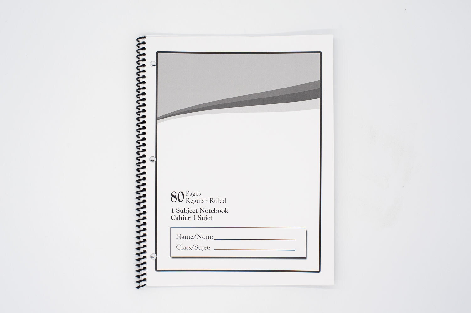 Exercise Book – 80 Pages