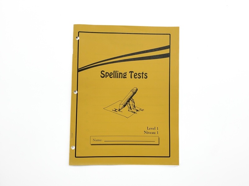 Spelling Test Book