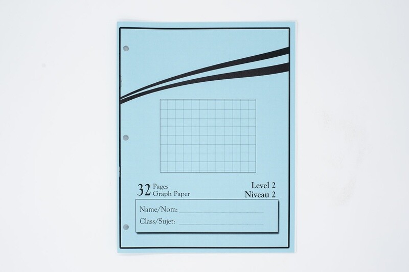 Graph Paper – 32 pages, Faire un choix: Level : 2