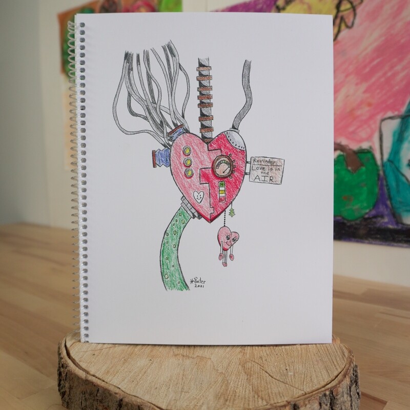 Mechanical Heart Notebook