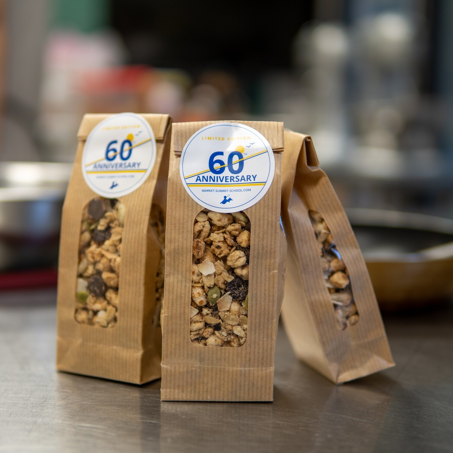 Limited Edition 60th Anniversary Mini Artisanal Maple Cranberry Coconut Granola Bag