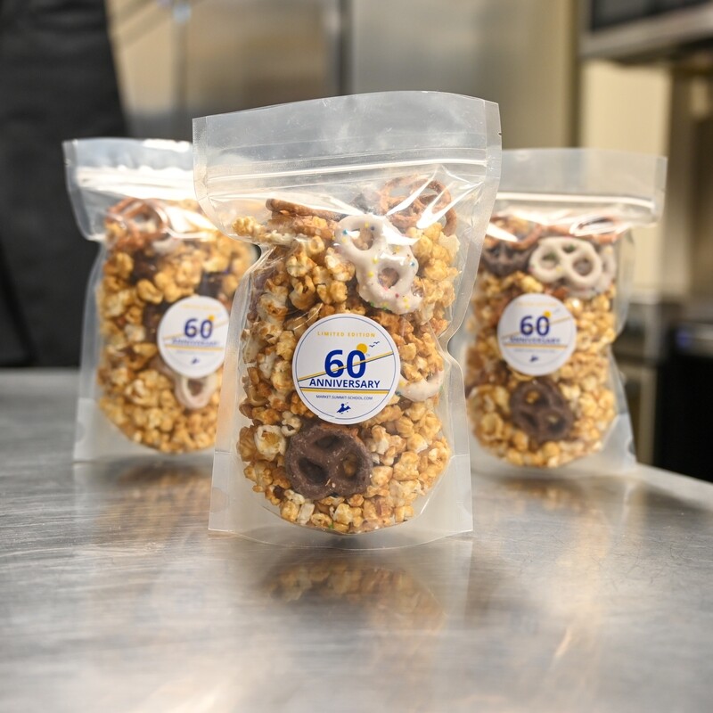 Limited Edition 60th Anniversary Artisanal Caramel Popcorn Bag