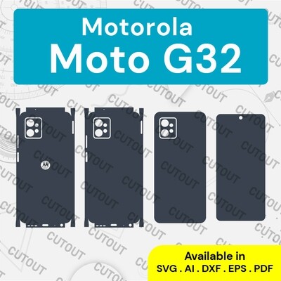 Motorola Moto G32 2022 Vector Skin Cut Files