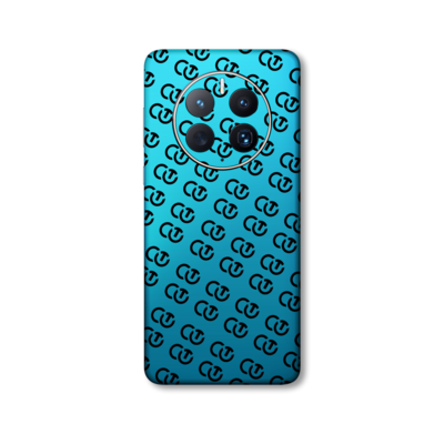 Free PSD Vinyl Skin Mockup For Huawei Mate 50 Pro Smart Phone