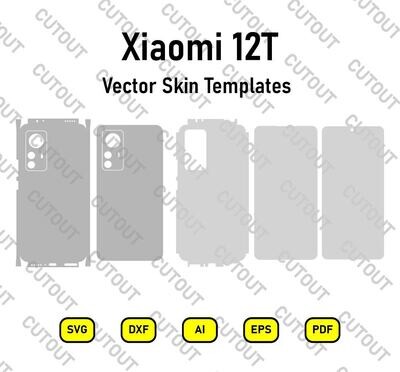 Xiaomi 12T Vector Skin Cut Files