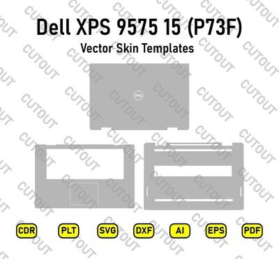 Dell XPS 15 9575 (P73F) Vector Skin Templates