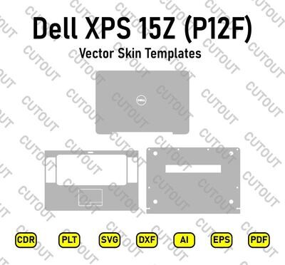 Dell XPS 15Z (P12F) Vector Skin Templates