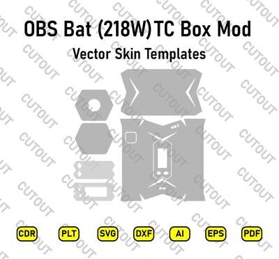 OBS Bat (218W) TC Mod Vector Skin templates