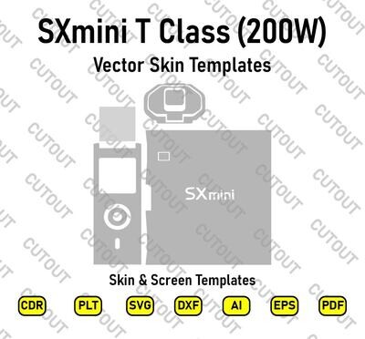 SXmini T Class 200W Vector Skin Templates