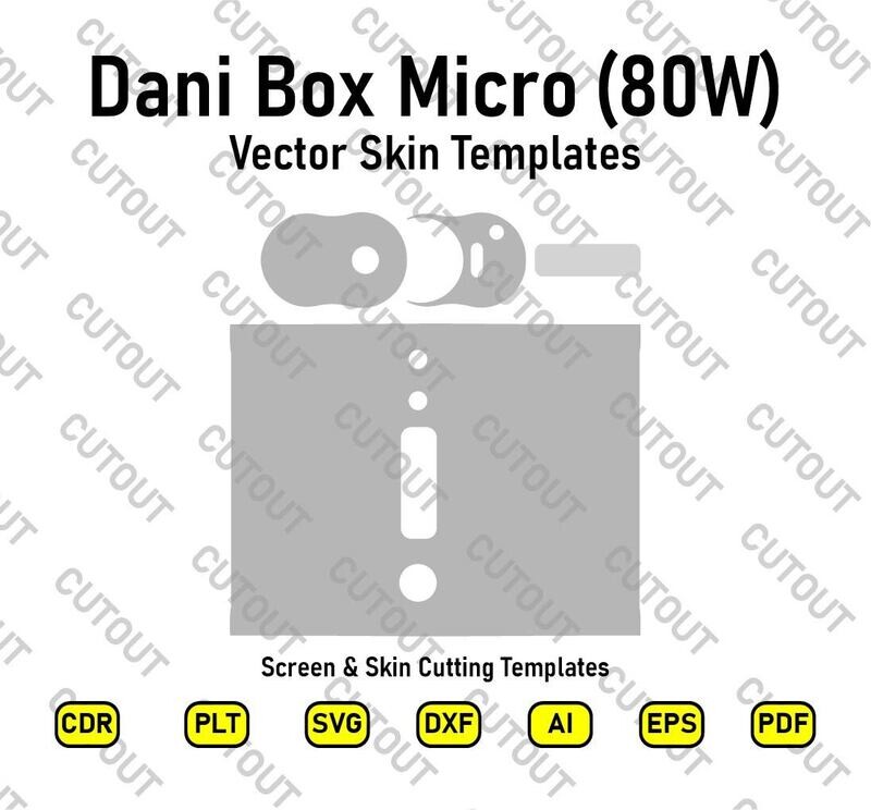 Dani Box Micro (80W) Vector Skin Templates