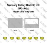 Samsung Galaxy Book Go LTE NP345XLA Vector Skin Templates