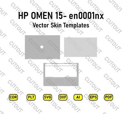 HP OMEN 15-en0001nx Vector Skin Templates