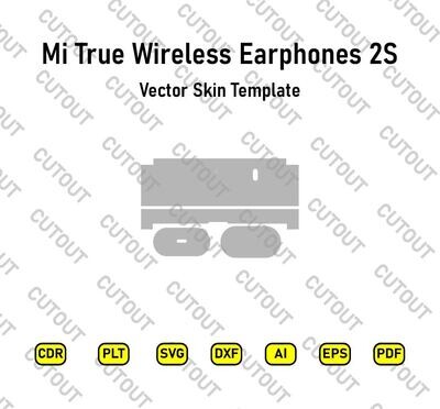 Xiaomi Mi True Wireless Earphones 2S Vecroe Skin Template